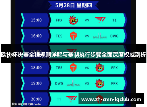 欧协杯决赛全程规则详解与赛制执行步骤全面深度权威剖析 欧协杯决赛全程规则详解与赛制执行步骤全面深度权威剖析